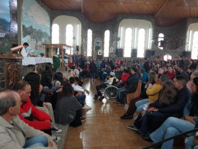 Missa Solene de Aparecida em Laranjeiras do Sul (12/10) teve a participaÃ§Ã£o da RÃ¡dio da FamÃ­lia